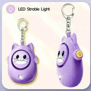 Siren Cat Safety Keychain - Bear Hugs