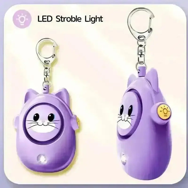 Siren Cat Safety Keychain - Bear Hugs