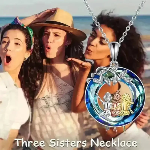 Sisters Bond Ring and Necklace - Bear Hugs