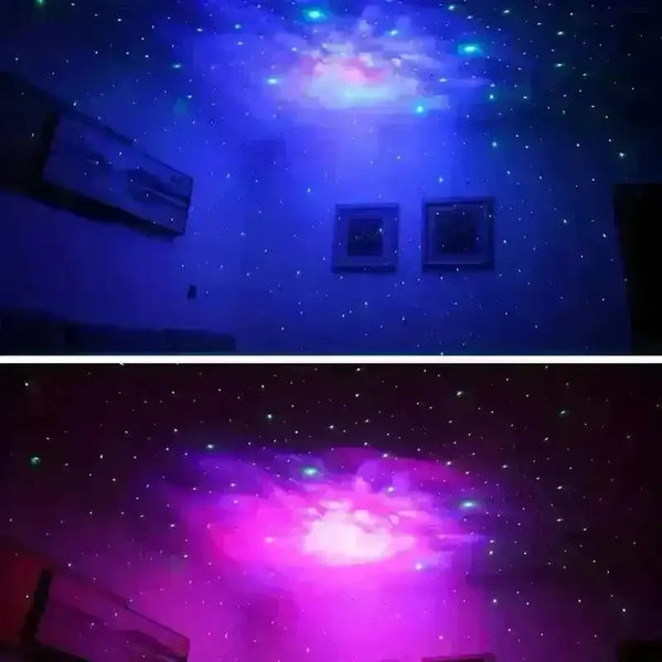 Sitting Astronaut Nebula Projector - Bear Hugs