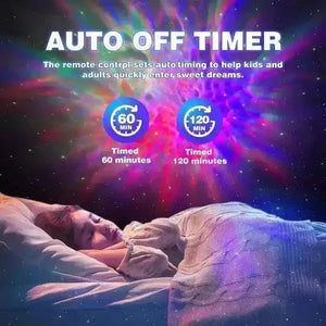 Sitting Astronaut Nebula Projector - Bear Hugs