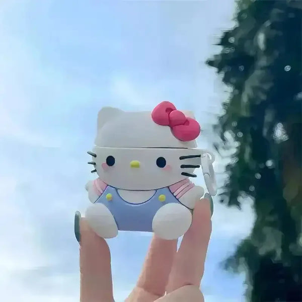 Sitting Hello Kitty Case (For Airpods) - Bear Hugs