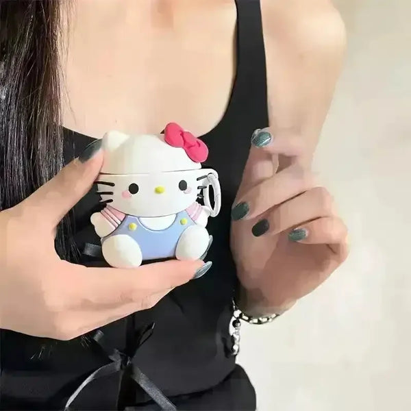 Sitting Hello Kitty Case (For Airpods) - Bear Hugs
