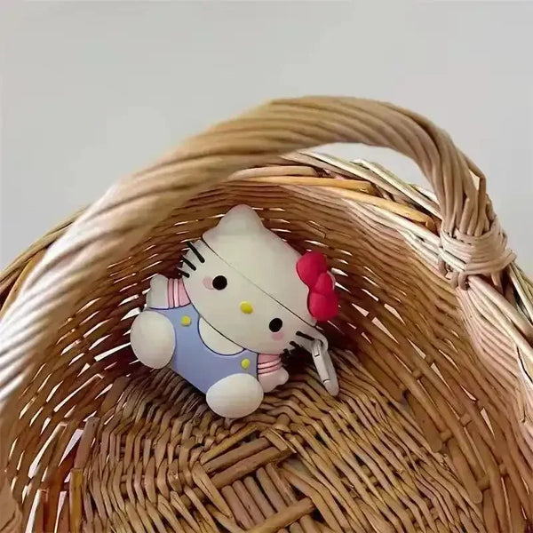 Sitting Hello Kitty Case (For Airpods) - Bear Hugs