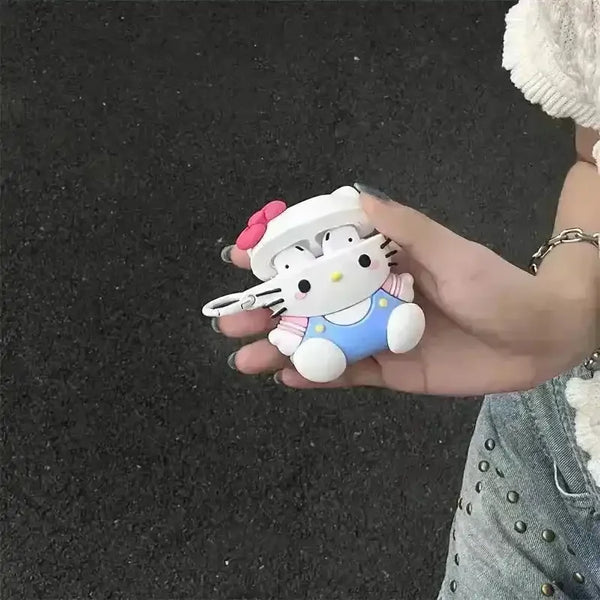 Sitting Hello Kitty Case (For Airpods) - Bear Hugs