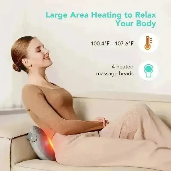 SKG Shiatsu Portable Back Massager - Bear Hugs