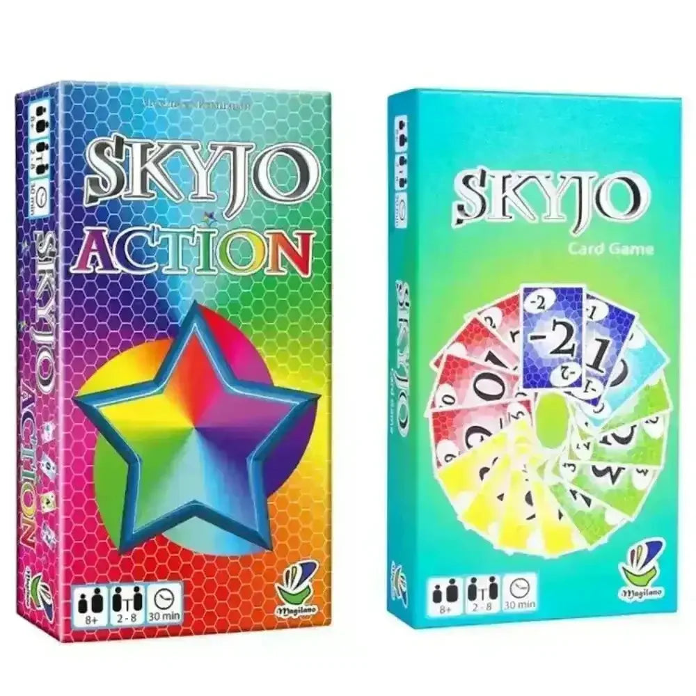Skyjo and Skyjo Action Card Game - Bear Hugs