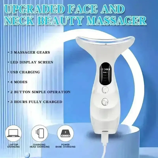 SKYUV Neck and Face Massager Device - Bear Hugs