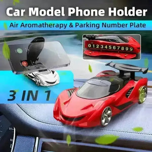 Sleek Aromatherapy Sports Car Phone Mount - Bear Hugs