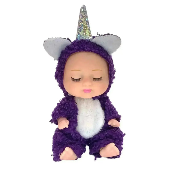 Sleeping Baby Girl Reborn Dolls (13 cm) - Bear Hugs