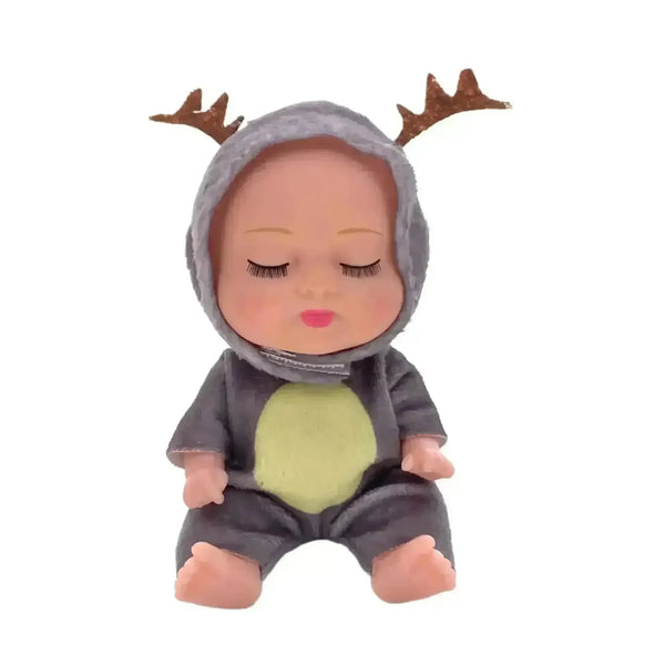 Sleeping Baby Girl Reborn Dolls (13 cm) - Bear Hugs