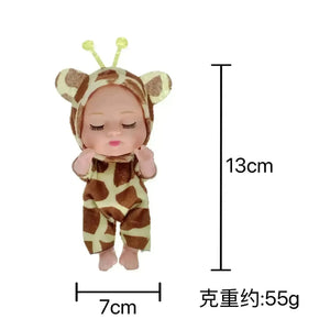 Sleeping Baby Girl Reborn Dolls (13 cm) - Bear Hugs