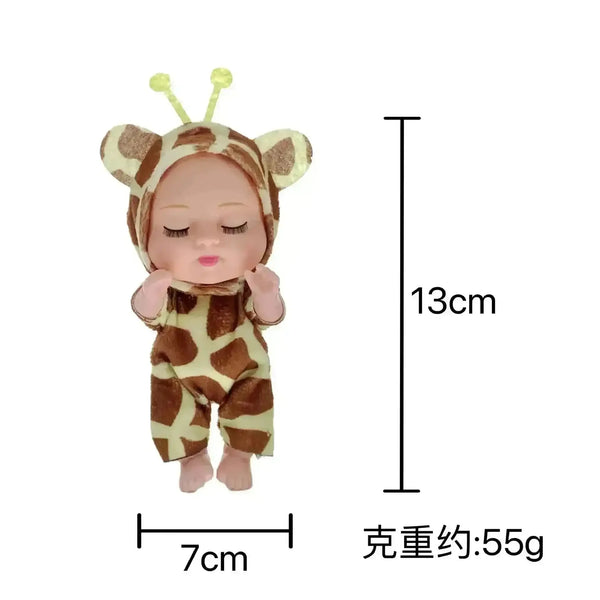 Sleeping Baby Girl Reborn Dolls (13 cm) - Bear Hugs