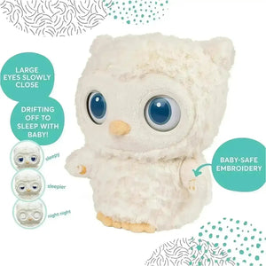 Sleepy Eyes Owl Soothing Plushie - Bear Hugs