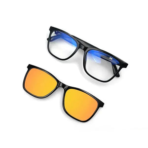 Smart Bluetooth Glasses UV400 Polarized Lens - Bear Hugs
