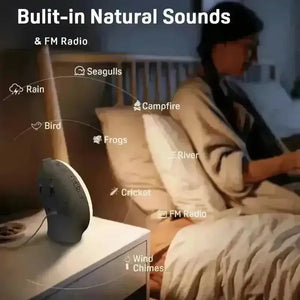 Smart Sunrise Wake-Up Light Alarm Clock - Bear Hugs