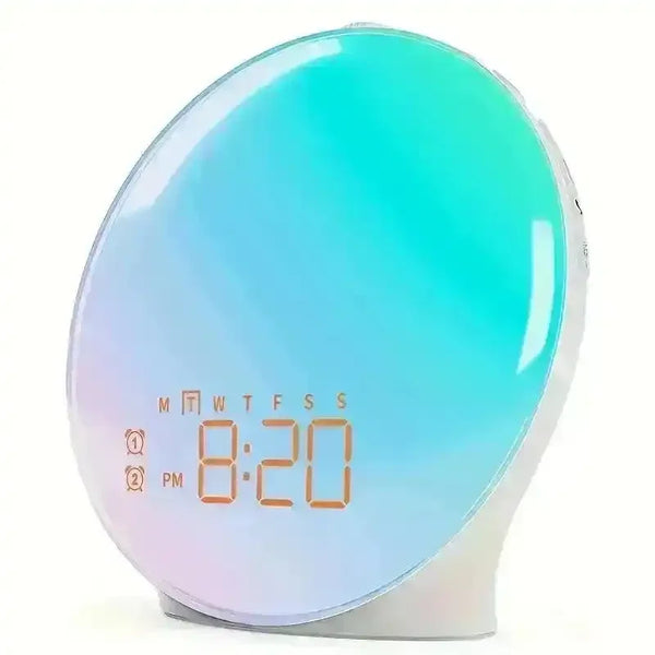 Smart Sunrise Wake-Up Light Alarm Clock - Bear Hugs