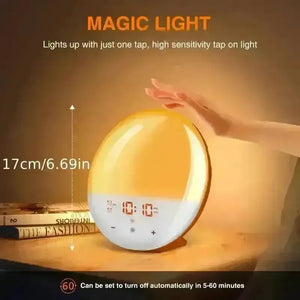 Smart Sunrise Wake-Up Light Alarm Clock - Bear Hugs