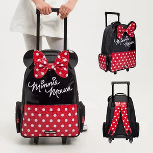 Smiggle All Stars Trolley Backpack - Bear Hugs