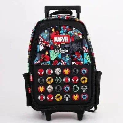 Smiggle All Stars Trolley Backpack - Bear Hugs