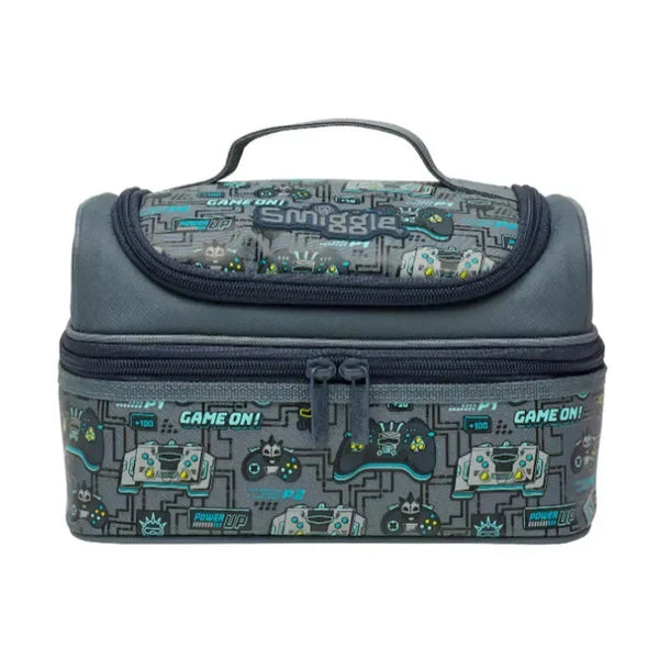 Smiggle Double Decker Lunch Bag For Kids - Bear Hugs