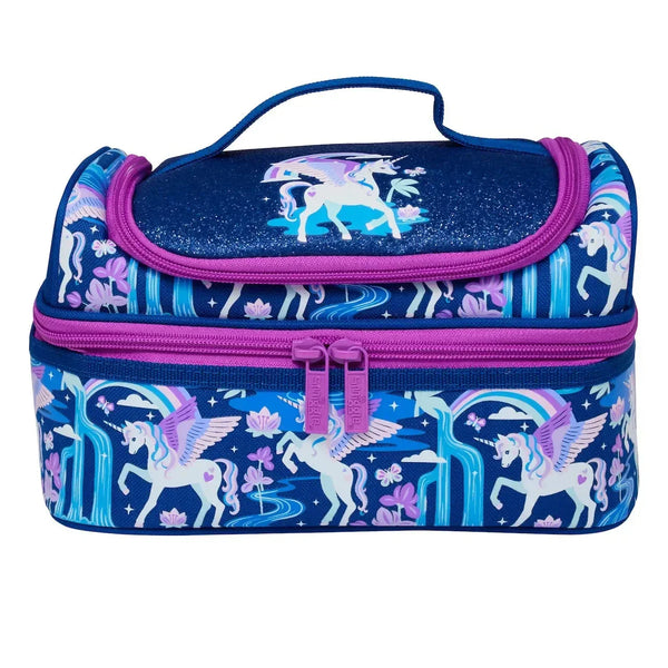 Smiggle Double Decker Lunch Bag For Kids - Bear Hugs