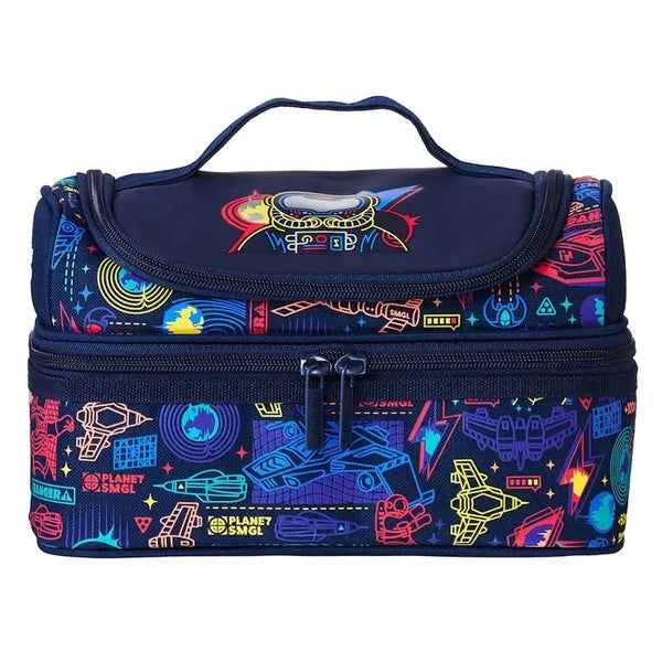 Smiggle Double Decker Lunch Bag For Kids - Bear Hugs