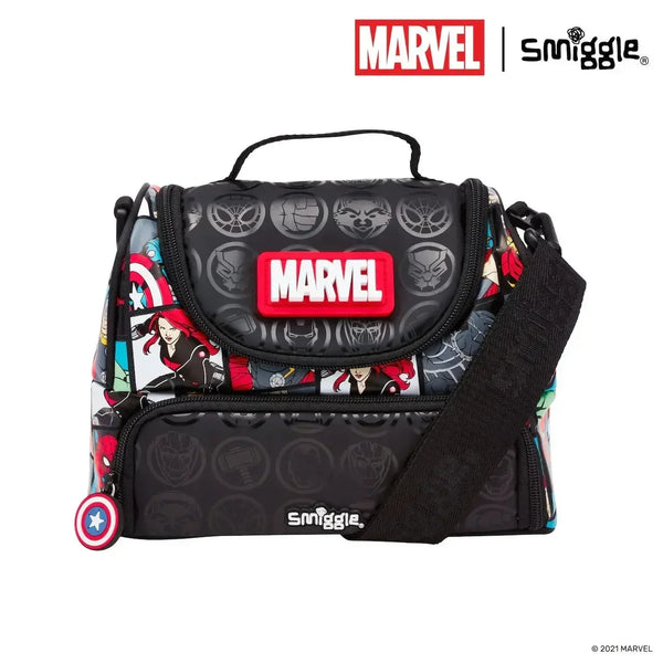 Smiggle Double Decker Lunch Bag For Kids - Bear Hugs