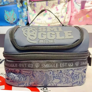 Smiggle Double Decker Lunch Bag For Kids - Bear Hugs
