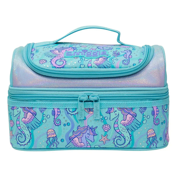 Smiggle Double Decker Lunch Bag For Kids - Bear Hugs