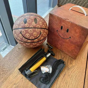 Smiley Face Chinatown Market Basketball - Bear Hugs