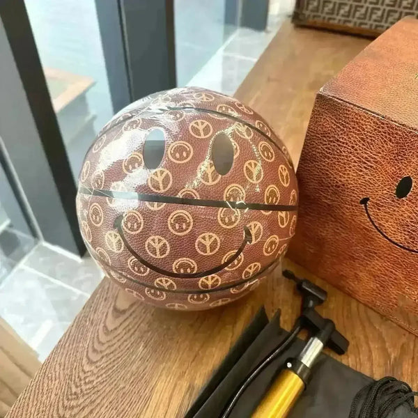 Smiley Face Chinatown Market Basketball - Bear Hugs