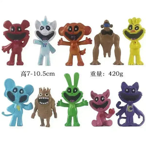 Smiling Critters Mini Figurines Set - Bear Hugs