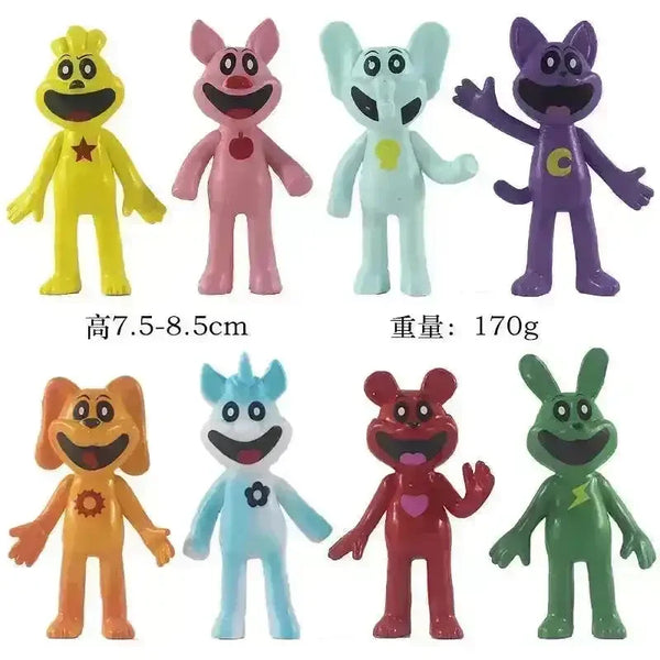 Smiling Critters Mini Figurines Set - Bear Hugs