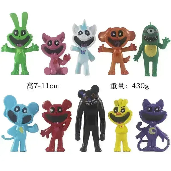 Smiling Critters Mini Figurines Set - Bear Hugs