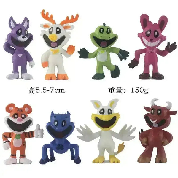 Smiling Critters Mini Figurines Set - Bear Hugs