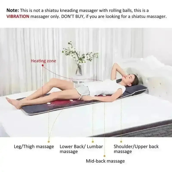 Snailax Full-Body Massage Mat - Bear Hugs