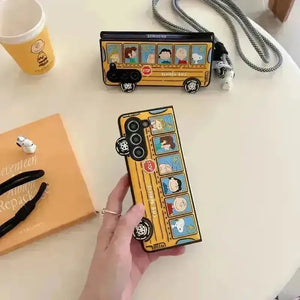 Snoopy Bus Case For Samsung Z Fold and Z Flip - Bear Hugs