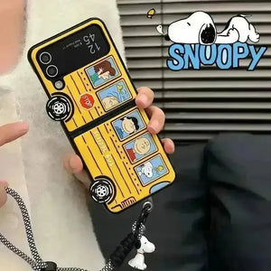 Snoopy Bus Case For Samsung Z Fold and Z Flip - Bear Hugs