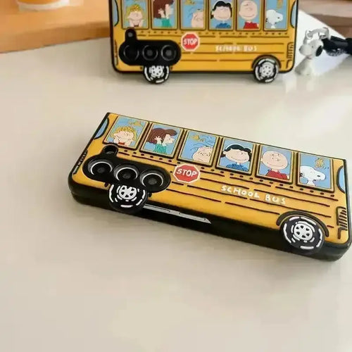 Snoopy Bus Case For Samsung Z Fold and Z Flip - Bear Hugs
