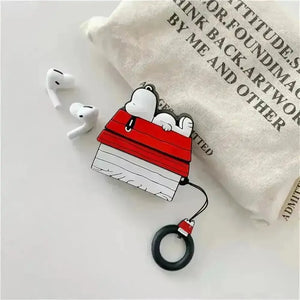 Snoopy Style Character Case (For Airpods) - Bear Hugs