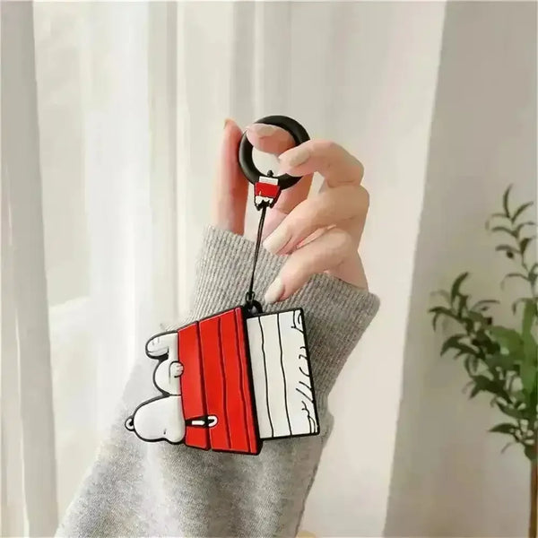 Snoopy Style Character Case (For Airpods) - Bear Hugs