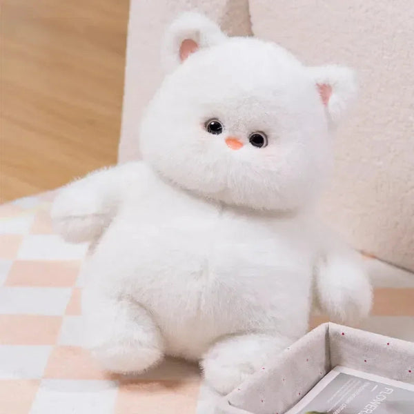 Snowdrift Snuggles Kitten Plushie (35 cm) - Bear Hugs