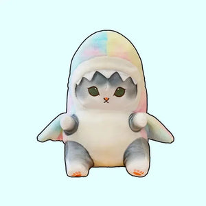 Snuggle Fin Shark Cat Plushie - Bear Hugs