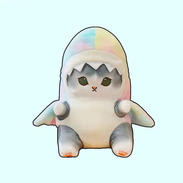 Snuggle Fin Shark Cat Plushie - Bear Hugs