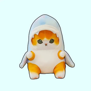 Snuggle Fin Shark Cat Plushie - Bear Hugs