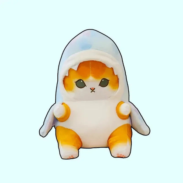 Snuggle Fin Shark Cat Plushie - Bear Hugs