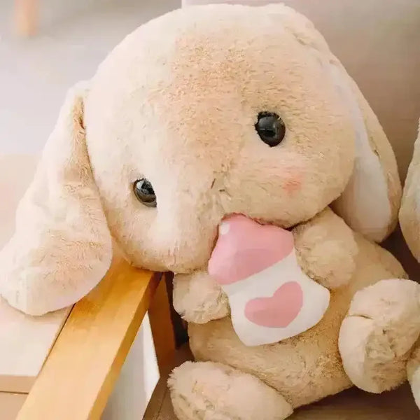 Snuggly Rabbit Plushie - Bear Hugs