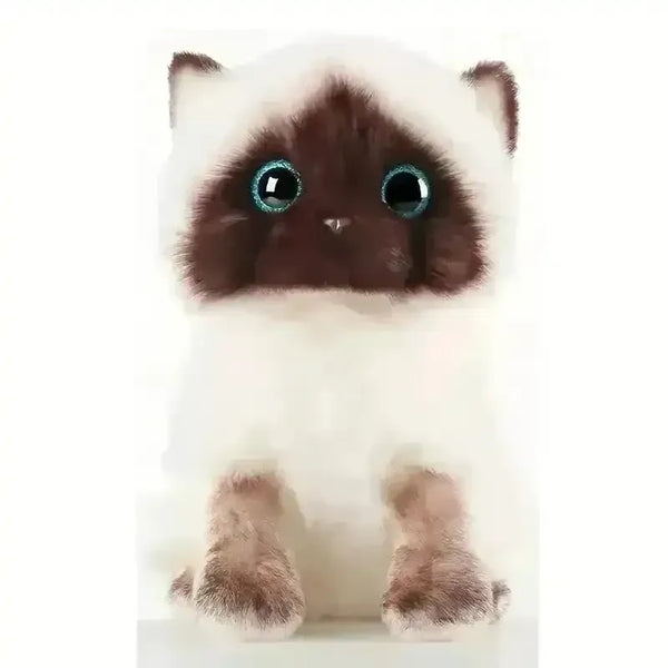 Soft and Cuddly Kawaii Cat Plushie - Bear Hugs
