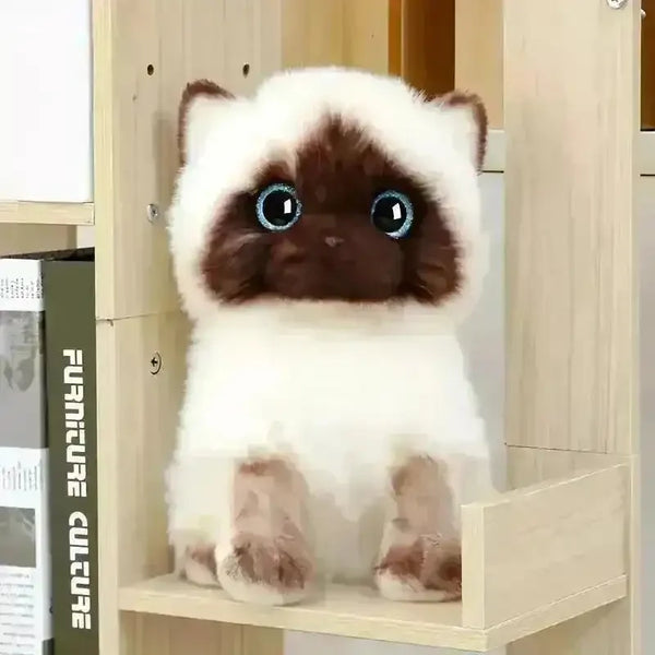 Soft and Cuddly Kawaii Cat Plushie - Bear Hugs